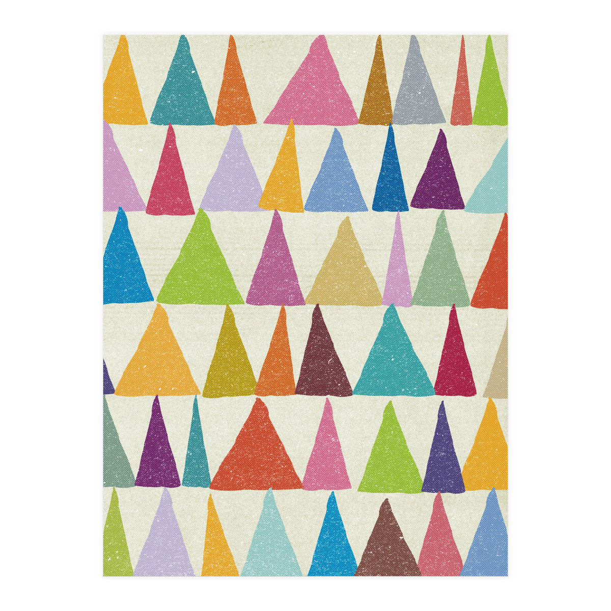 Analogous Shapes In Bloom (Print Only)