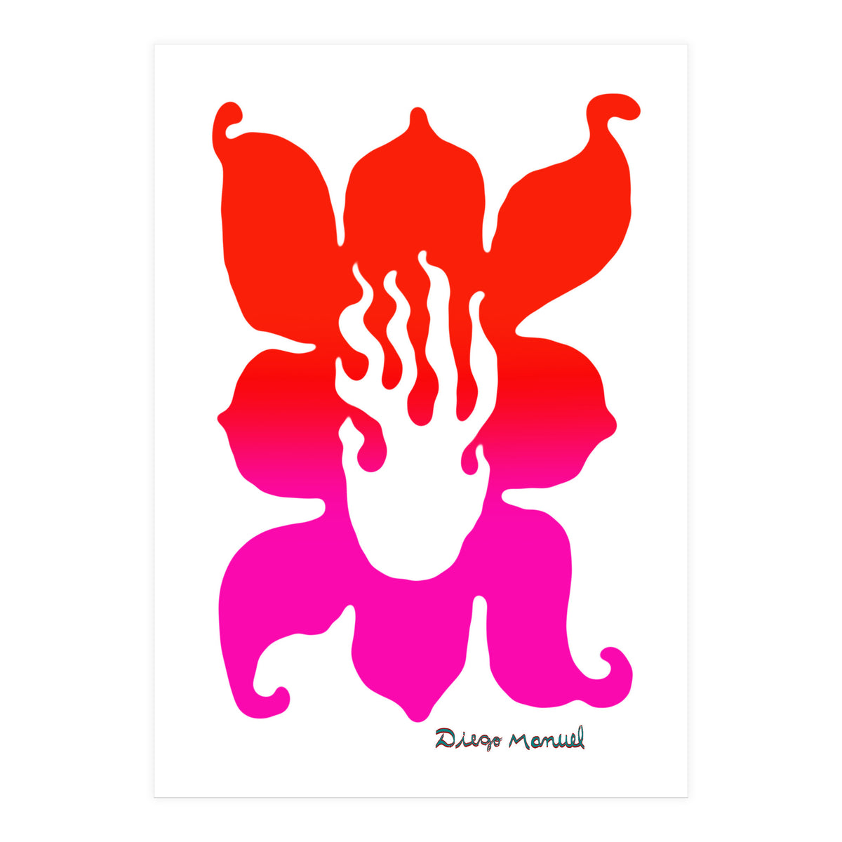 Fuego 106 Copia (Print Only)