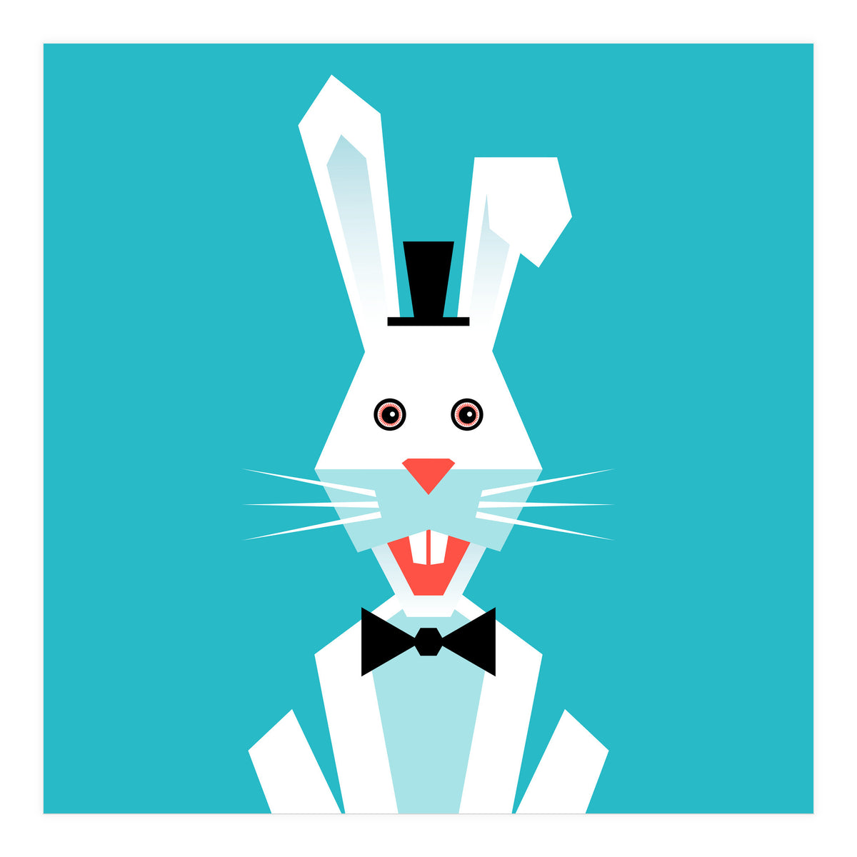 Kids Room Rabbit (Print Only)