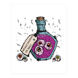 Decomposed eyes in a bottle (Print Only) thumbnail