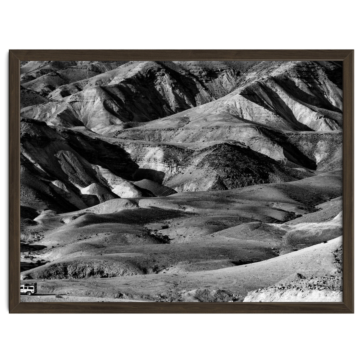 Driving across the Judean Desert