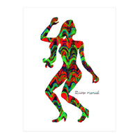 Dance Girl B 9  (Print Only)