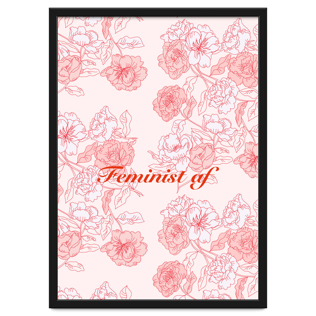 Flowers Feminist Millenialprint