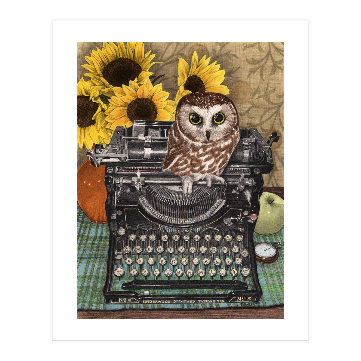 Office Owl (Print Only)