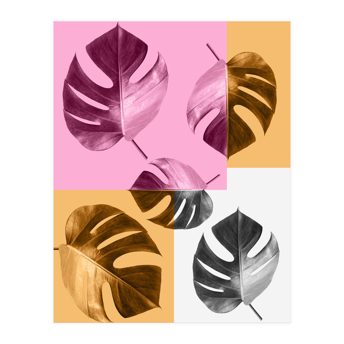 Tropical collage III (Print Only)