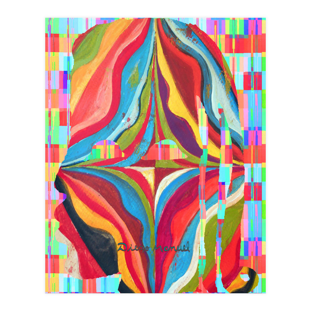 Abstracto Pop Nuevo B Nuevo 13 (Print Only)