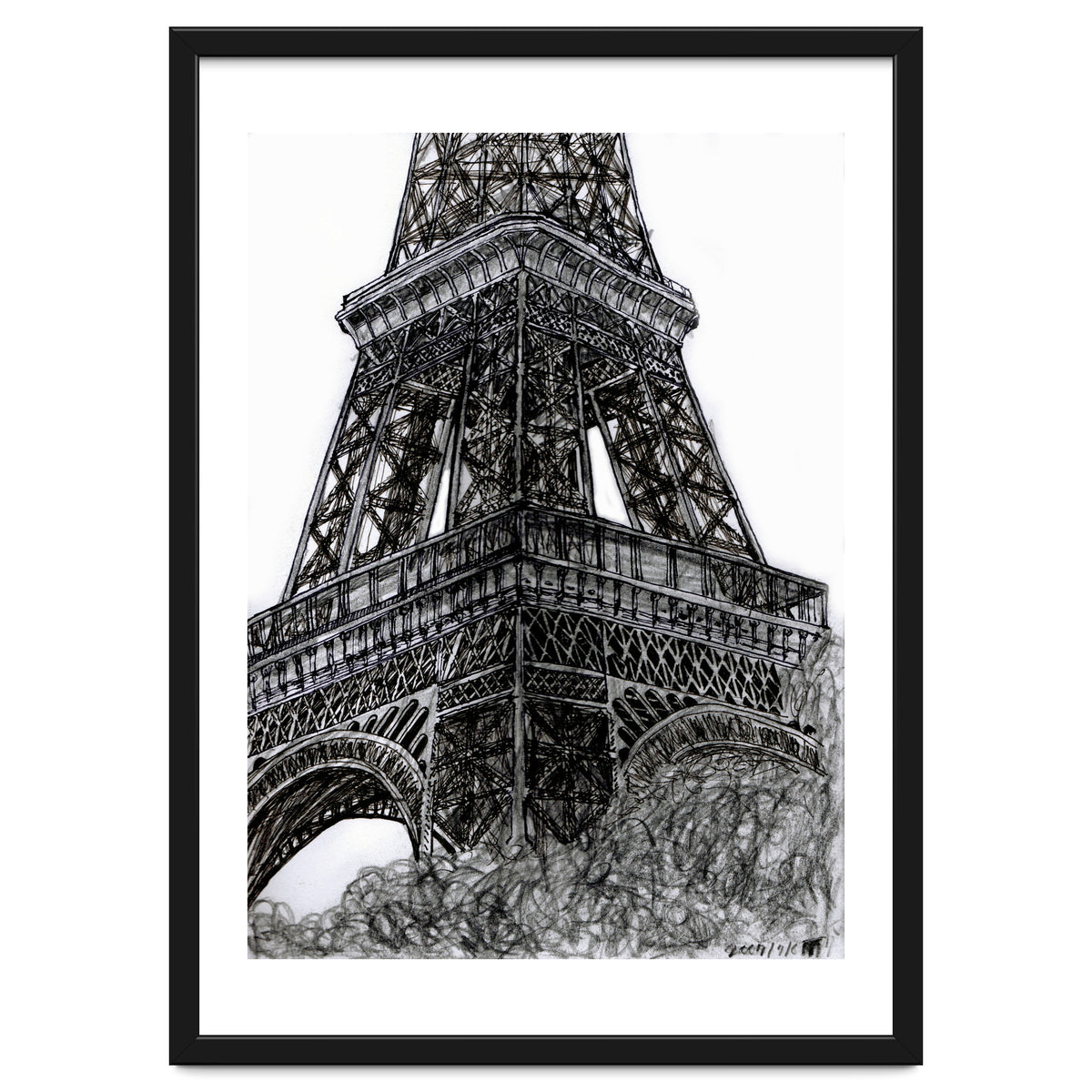 Arriving To The Eiffel