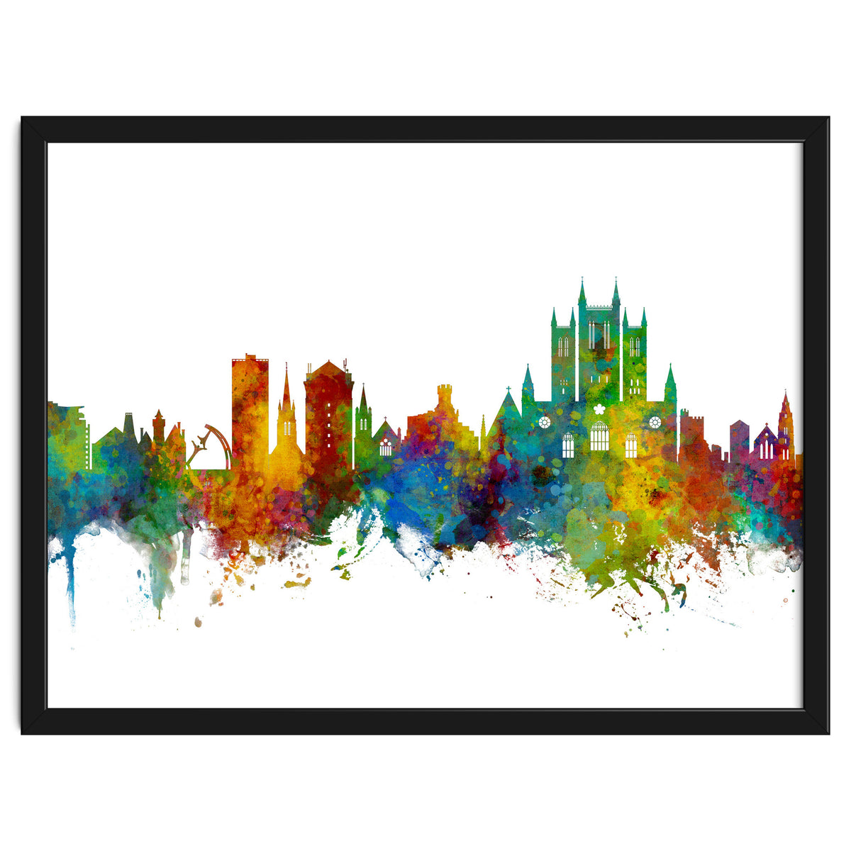 Lincoln England Skyline