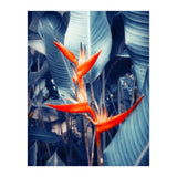 Parakeet Tropical Flower (Print Only) thumbnail