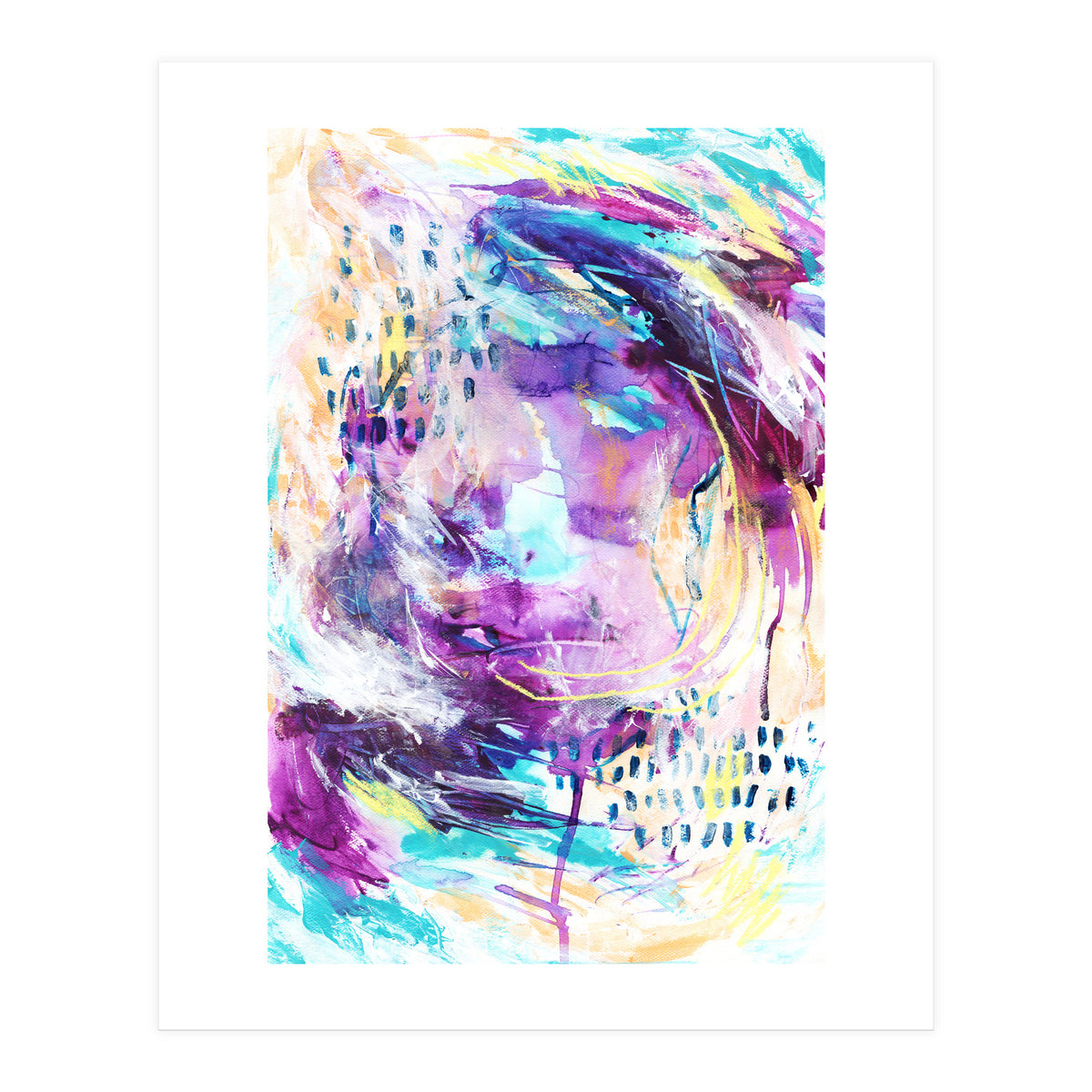 Dancing Of Grapes 1 (Print Only)