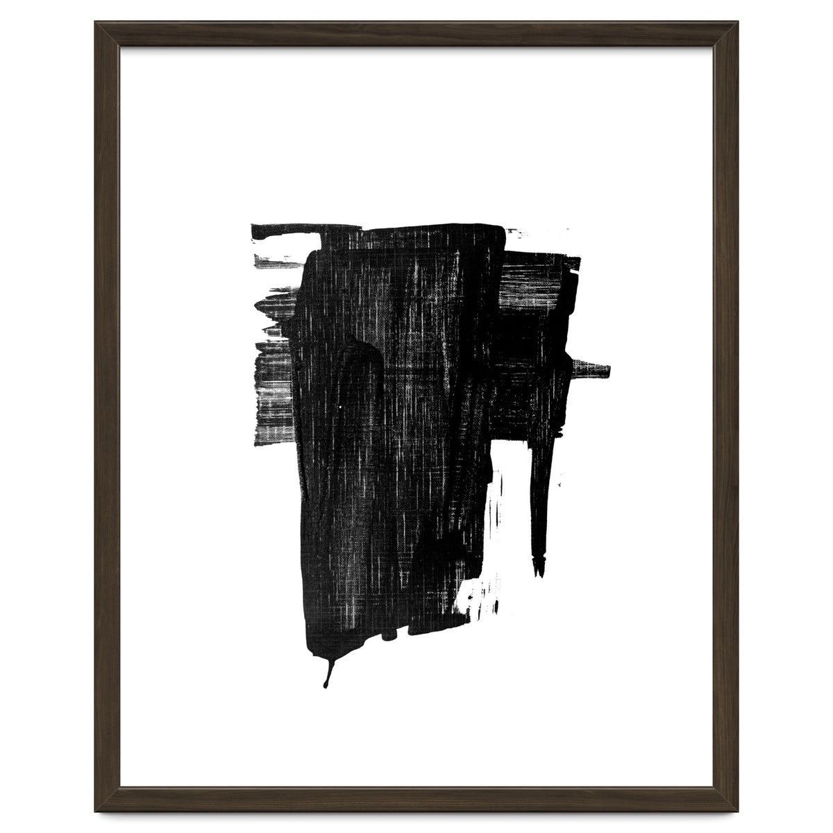 Minimalist Textured Brushstroke Art #2