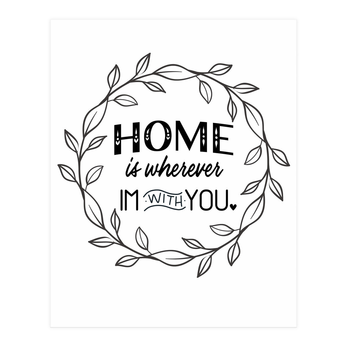 Home With You (Print Only)