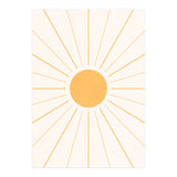 SUN IN LINE - GOLD (Print Only) thumbnail