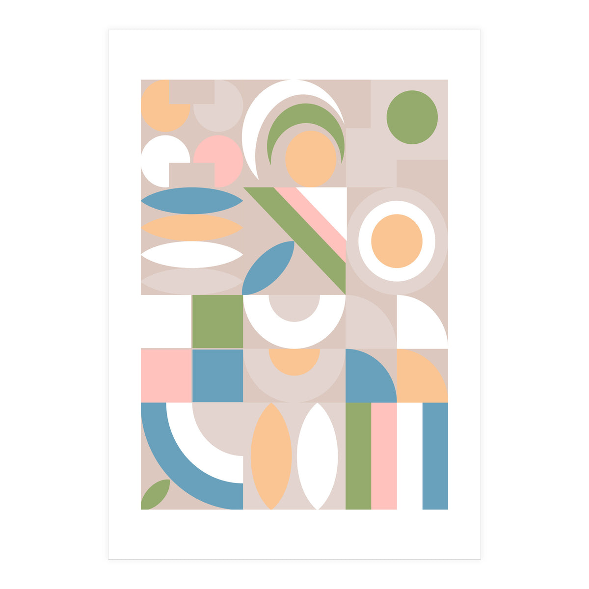 Mescolanza - Rebelion of Geometrica  (Print Only)