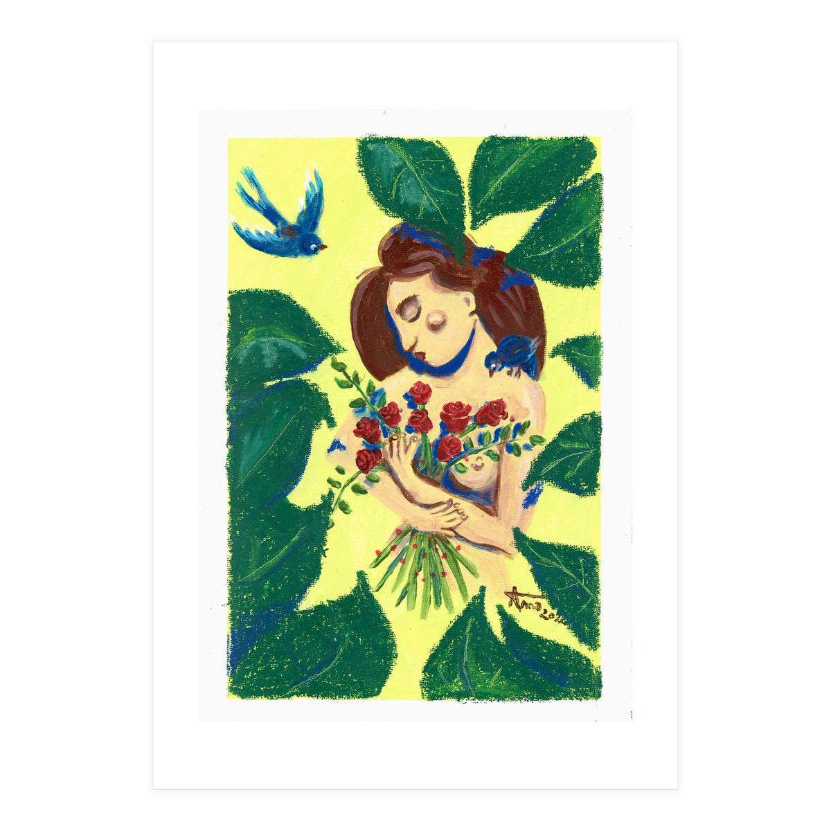 Rose Lady  (Print Only)