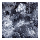 Modern Black White Acrylic Paint Brushstroke Ocean Waves (Print Only) thumbnail