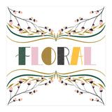 Art Deco Floral  (Print Only) thumbnail