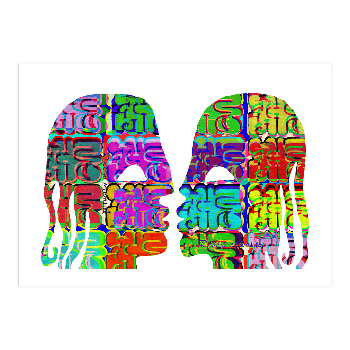 Abstracto Pop Nuevo 15  (Print Only)