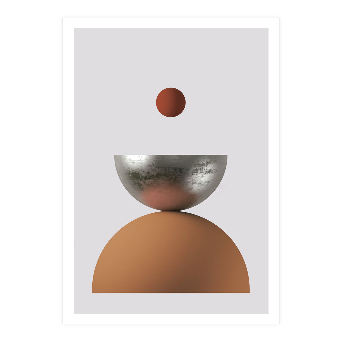 Terracotta balance 01 (Print Only)