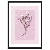 Magnolia Minimal Contemporary Botanical Floral