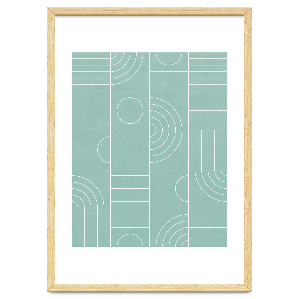 My Favorite Geometric Patterns No.25 - Light Blue