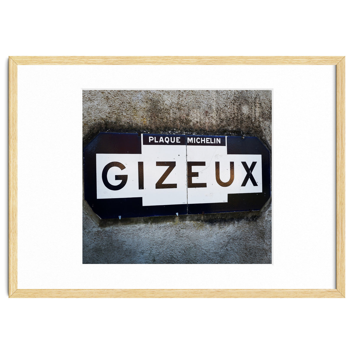 French sign: Gizeux