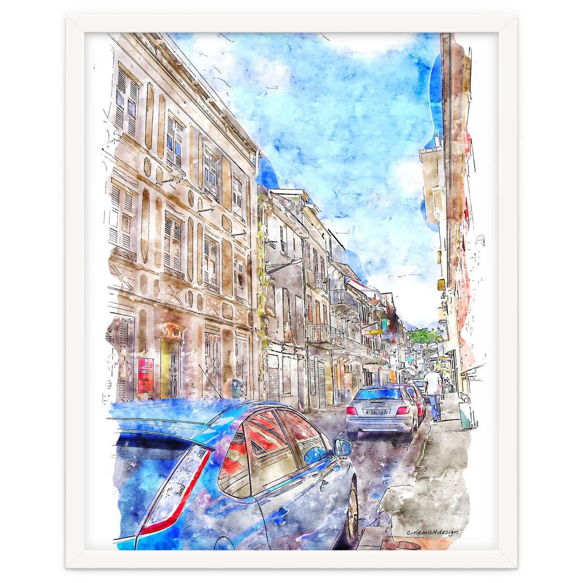 Street of Fort-de-France