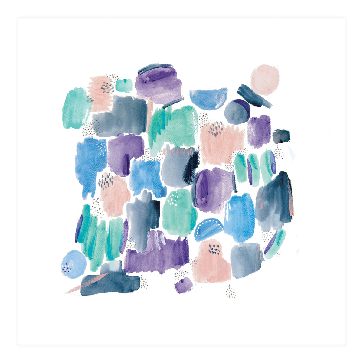 Abstract Shapes A (Print Only)