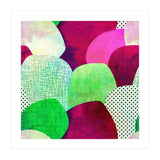 Opala Circles are the new triangles purple (Print Only) thumbnail