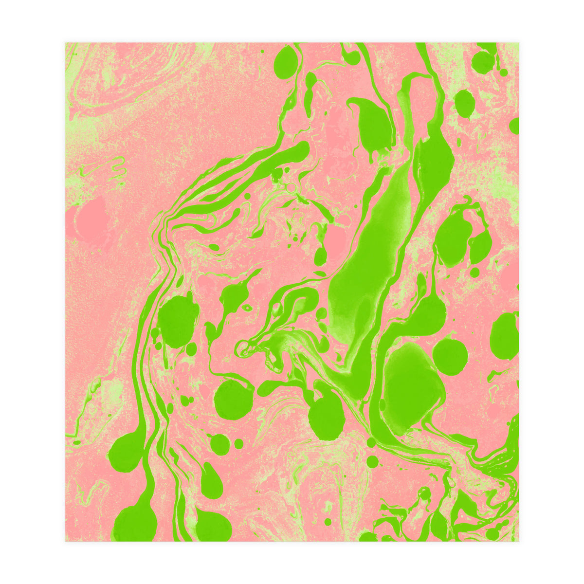 Blush And Greenery (Print Only)