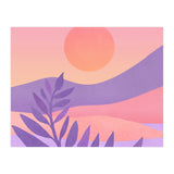 Oasis Sunset Landscape (Print Only) thumbnail