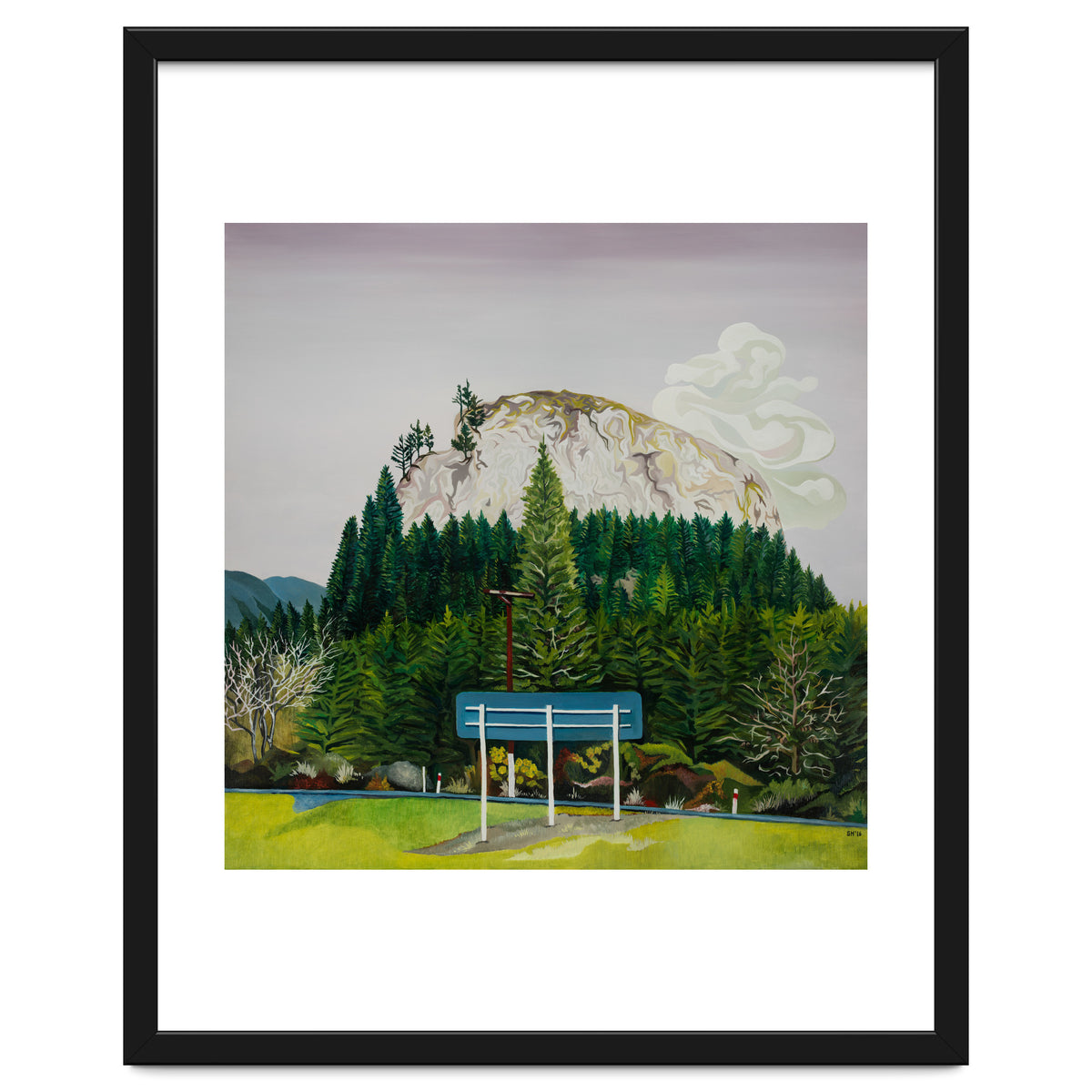 Pohaturoa - Approaching Taupo