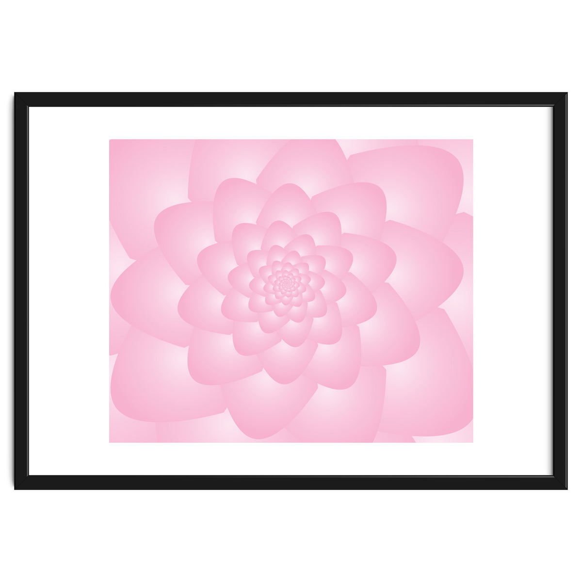 Pastel Colors Flower Pattern Set Red