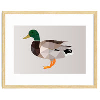 Duck Low Poly Art