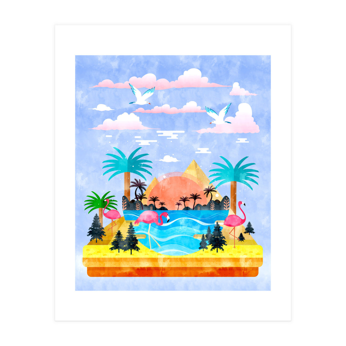 Oasis (Print Only)