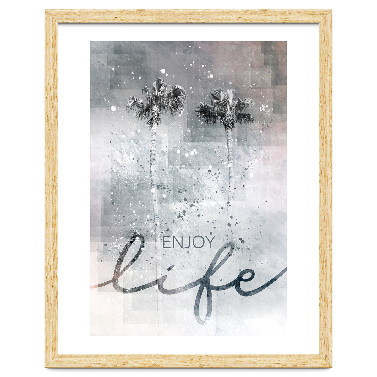 Idyllic palm trees | enjoy life