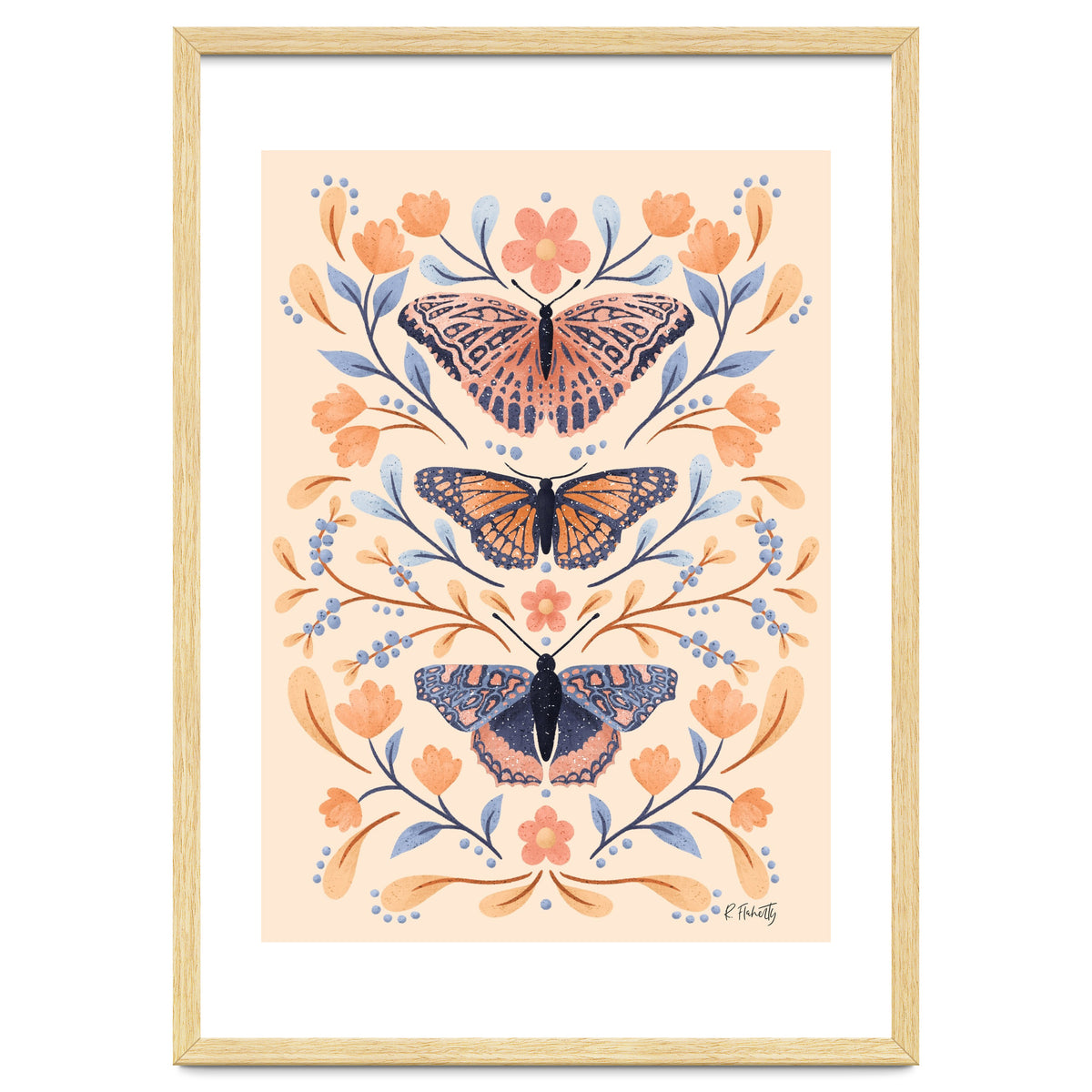 Floral Butterflies
