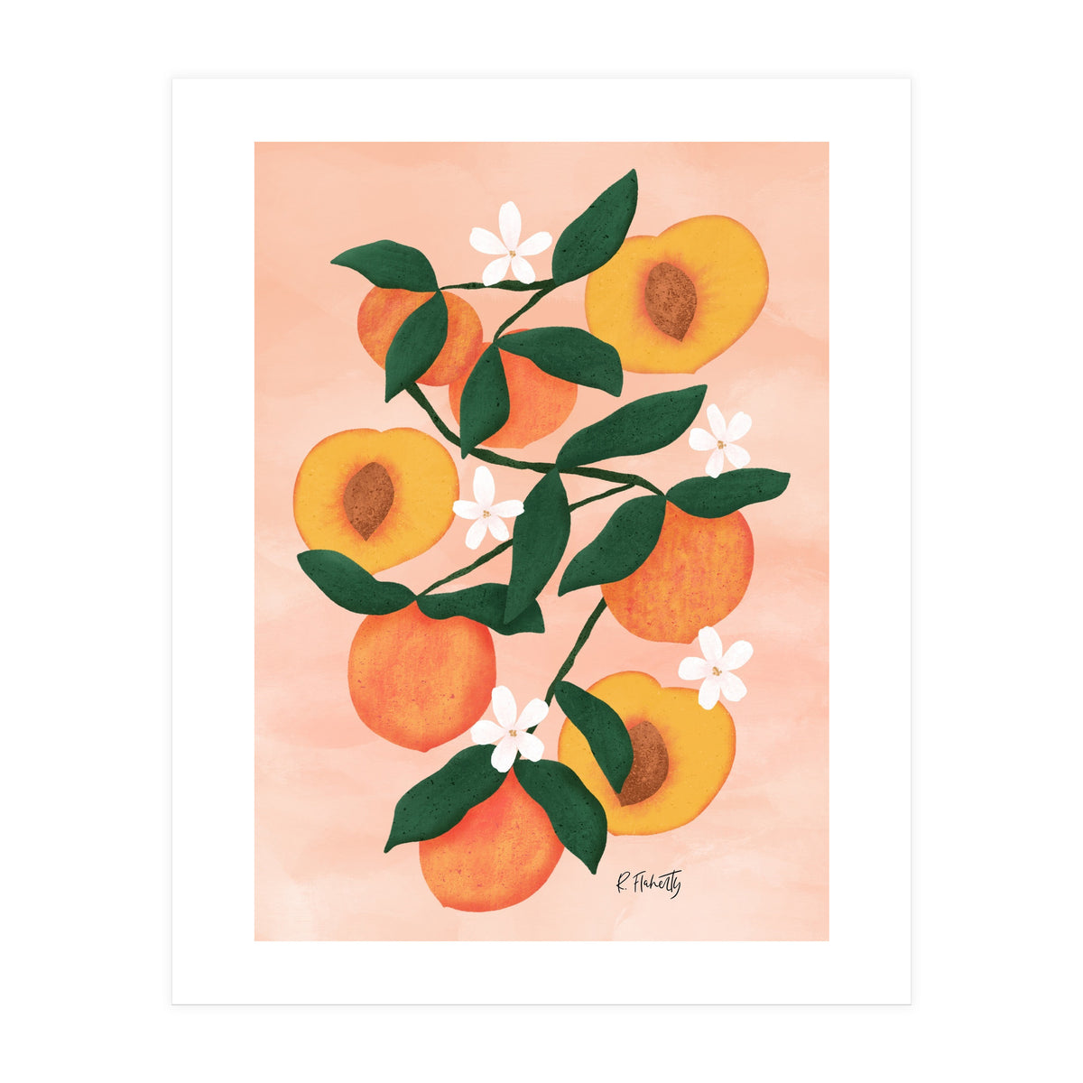 Summer Peaches (Print Only)