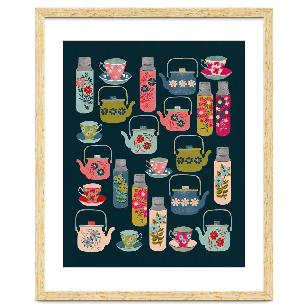 Vintage Thermos and Teapots