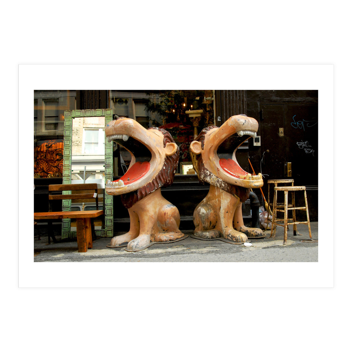 Thrift shop, New York. (Print Only)