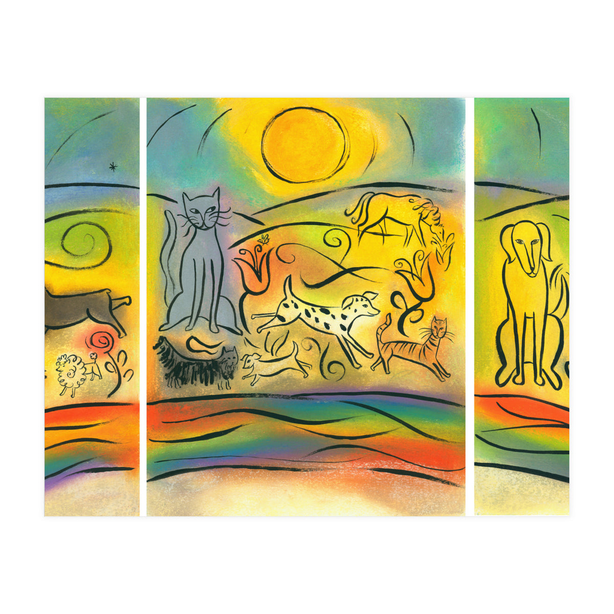 Rainbow Bridge Print (Print Only)