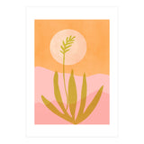 Desert Moon With Agave (Print Only) thumbnail