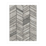 Concrete Chevron Pattern (Print Only) thumbnail