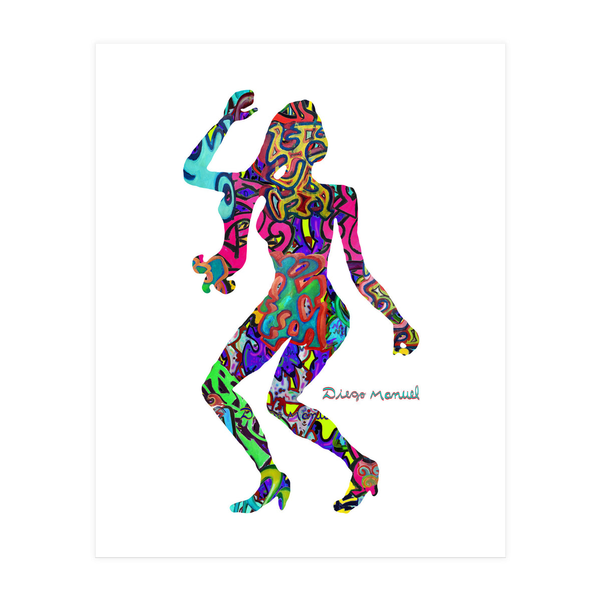 Dance Girl B 24  (Print Only)