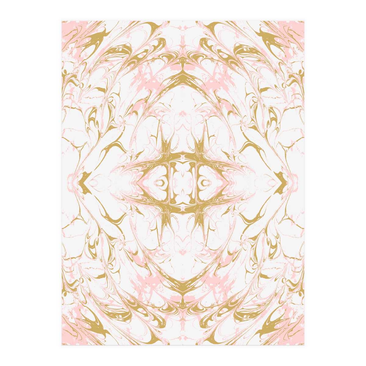 Pink mosaic marble 02 (Print Only)