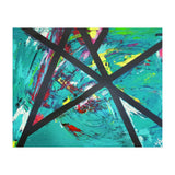 Struggle - Abstract On Canvas (Print Only) thumbnail