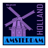 Travel Amsterdam Holland  (Print Only) thumbnail