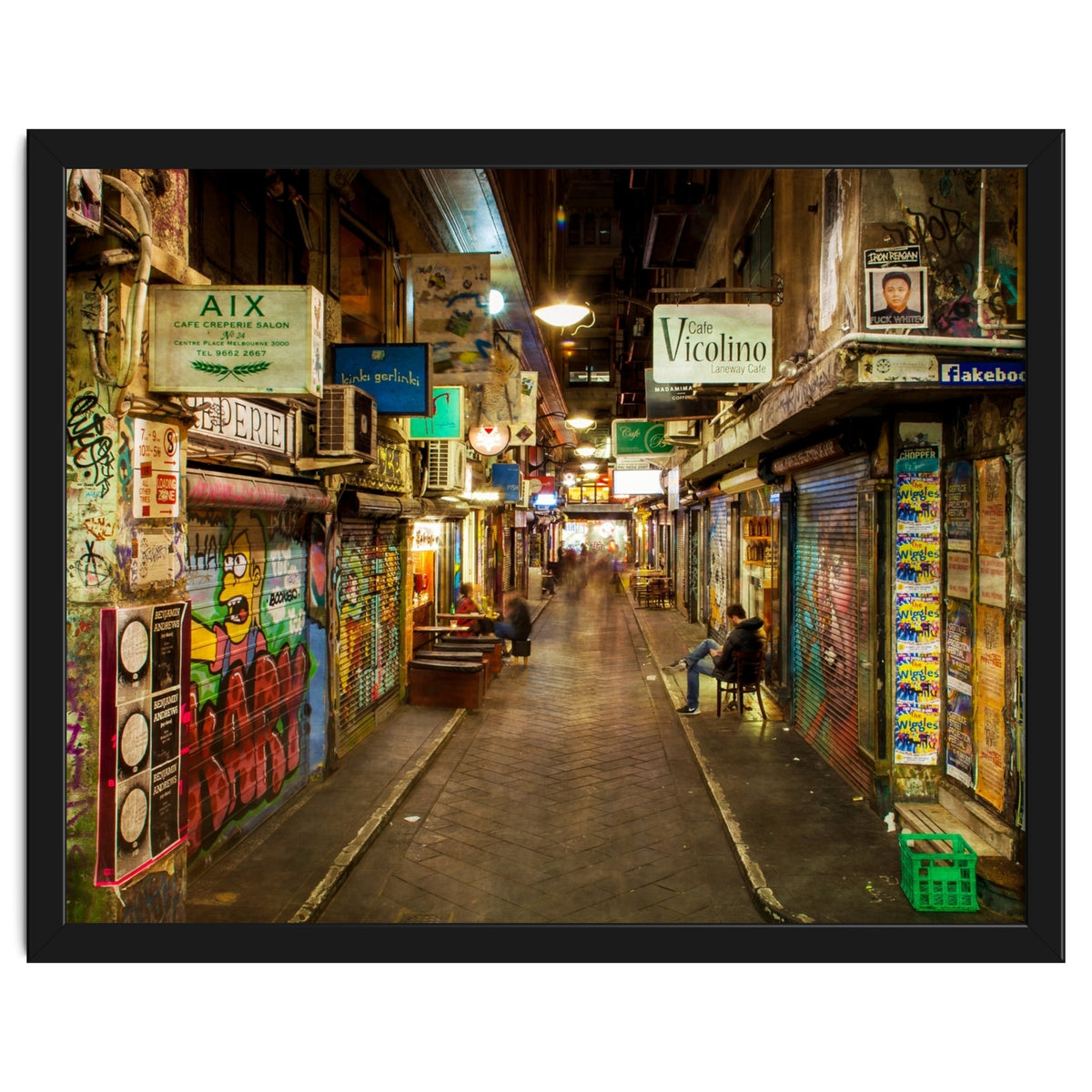 Centre Place After Dark