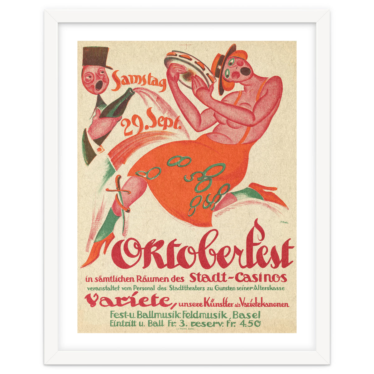Oktoberfest 1923 Advertisement