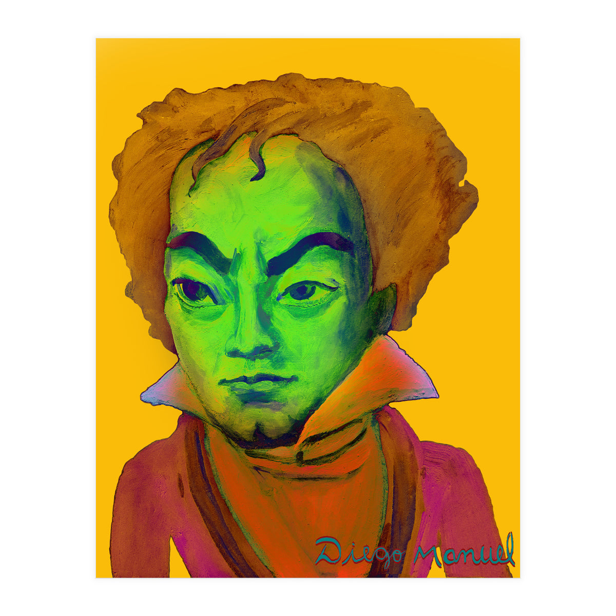 Beethoven Multicolor 4 (Print Only)